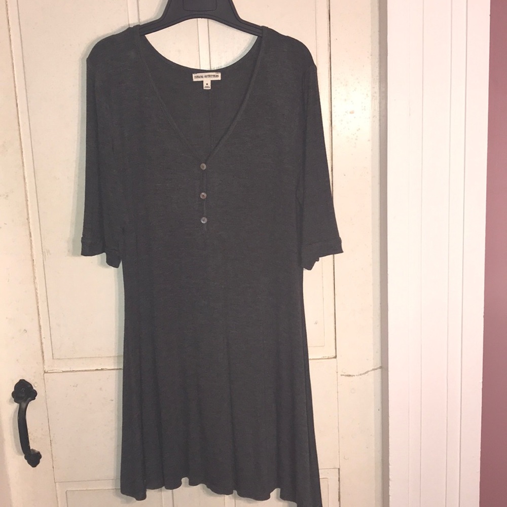 Grey Comfy Dress
